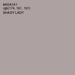#AEA1A1 - Shady Lady Color Image